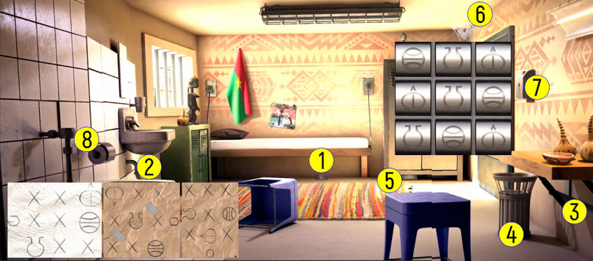 100 дверей побег из тюрьмы прохождение уровень 112