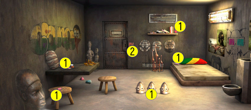 100 дверей побег из тюрьмы прохождение уровень 115