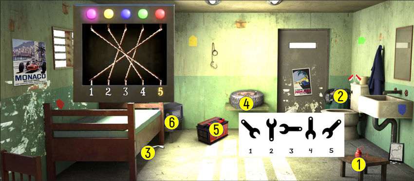 100 дверей побег из тюрьмы прохождение уровень 127