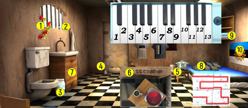 100 дверей побег из тюрьмы прохождение уровень 144