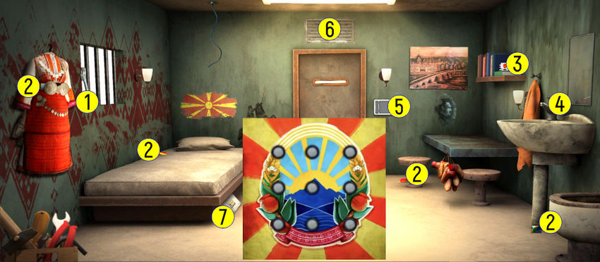 100 дверей побег из тюрьмы прохождение уровень 145