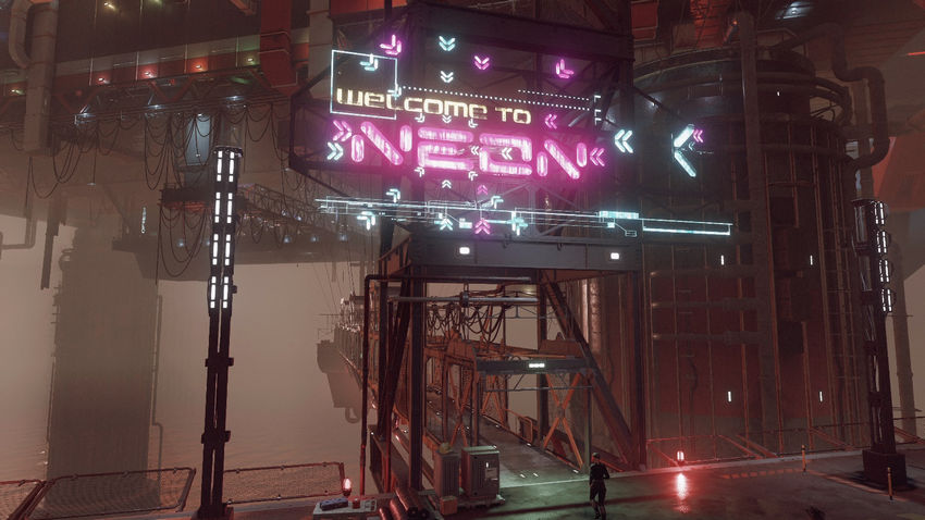 Starfield Старфилд. Квест Тени в Неоне