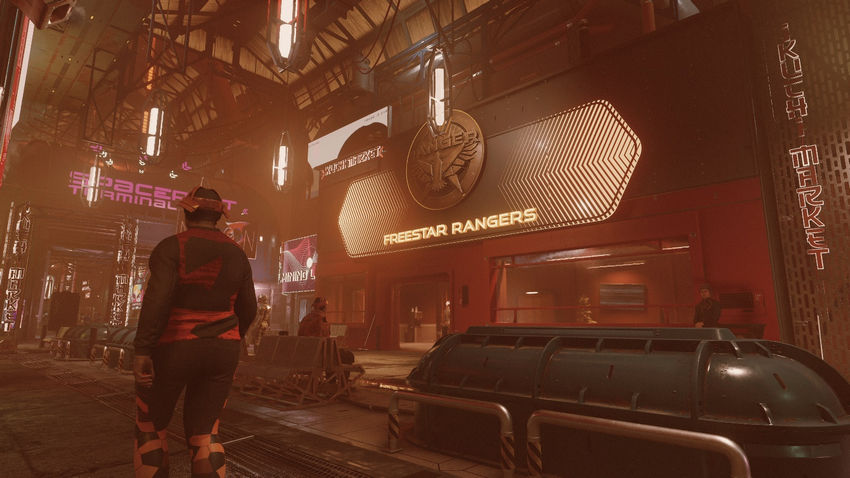 Starfield Старфилд. Квест Тени в Неоне