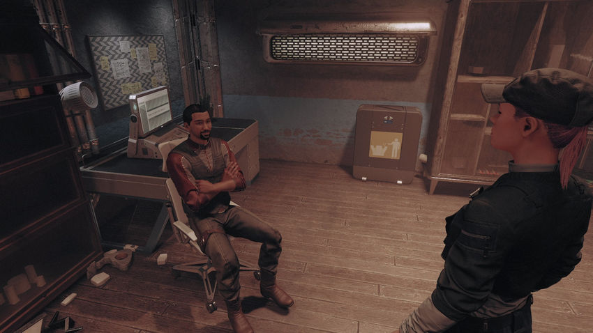 Starfield Старфилд. Квест Тени в Неоне