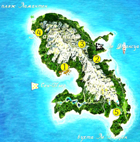 Caribbean Legend. Остров Мартиника