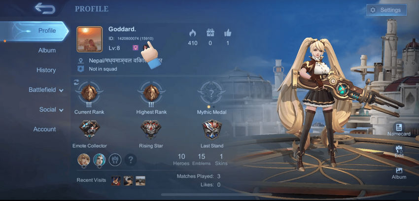 Mobile Legends Bang Bang алмазы