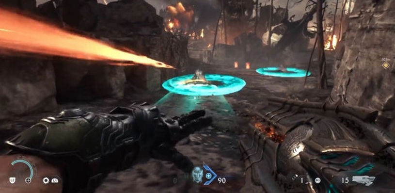 Doom: The Dark Ages. Ведение боя