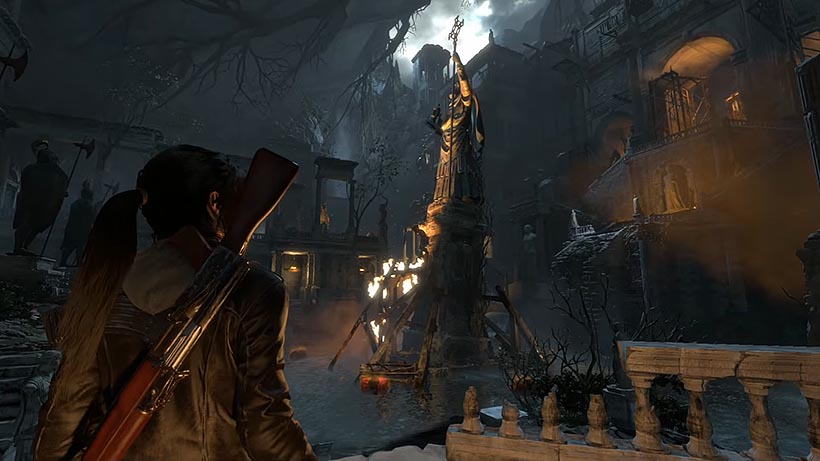 Rise of the Tomb Raider затопленный архив прохождение