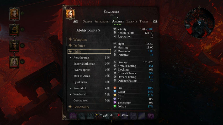 Навыки некроманта в Divinity Original Sin 2