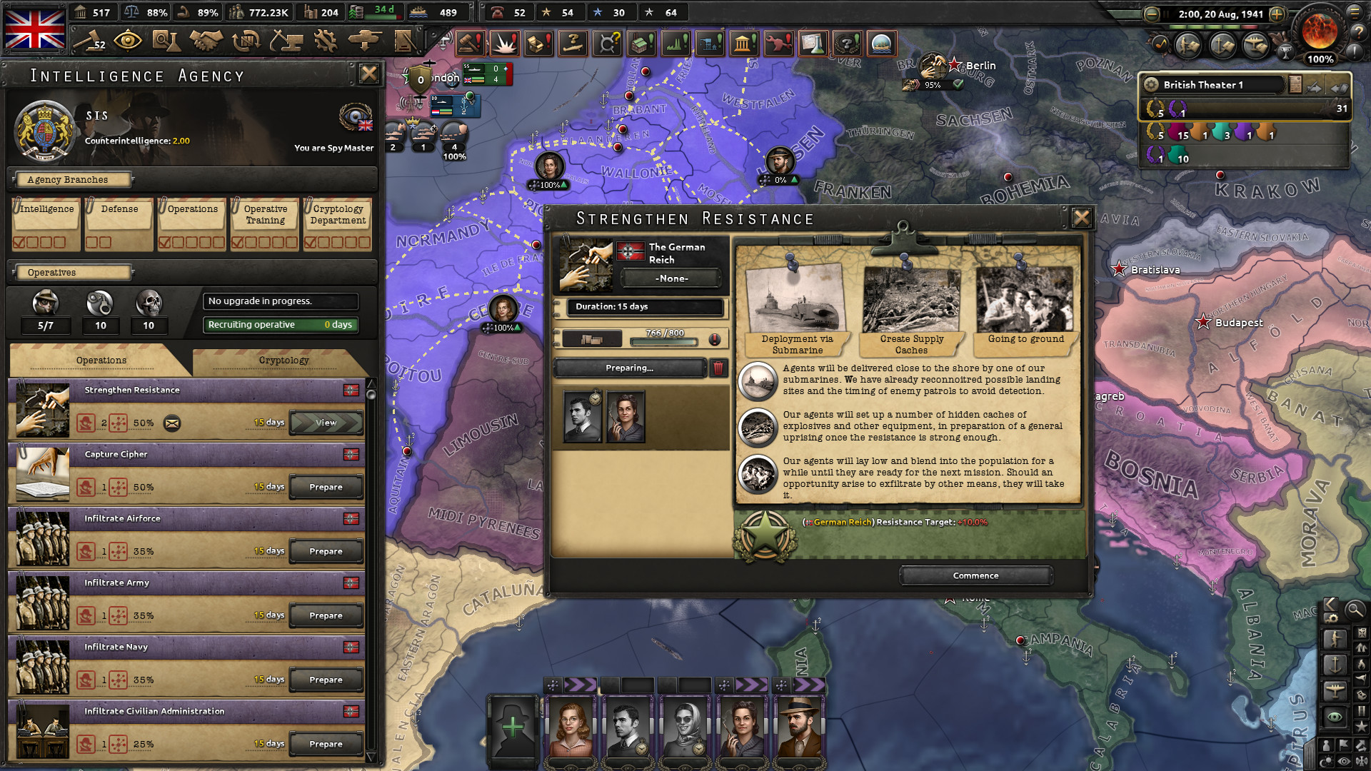 Hearts of Iron 4: La Resistance