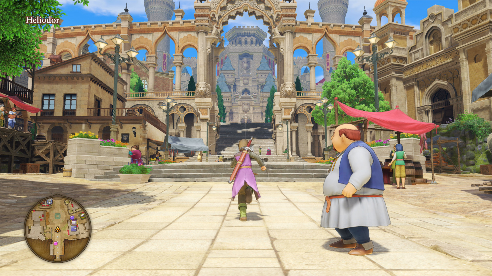 Скриншоты к игре Dragon Quest XI: Echoes of an Elusive Age. 
