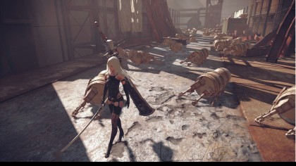 NieR: Automata скриншоты