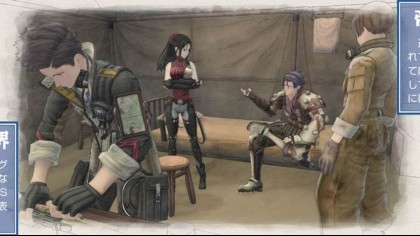 Valkyria Chronicles 4 скриншоты