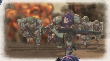 Valkyria Chronicles 4 скриншоты