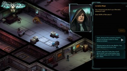 Shadowrun Returns скриншоты