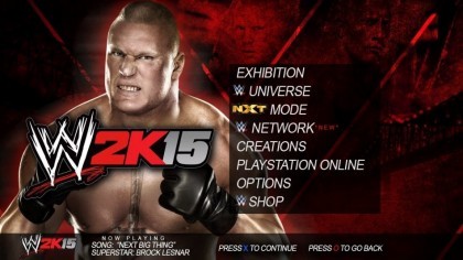 WWE 2K15 скриншоты