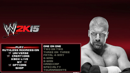 WWE 2K15 скриншоты