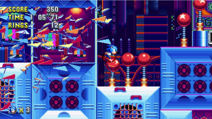 Sonic Mania скриншоты