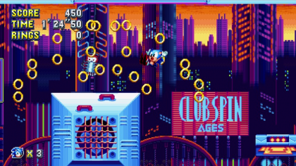 Sonic Mania скриншоты