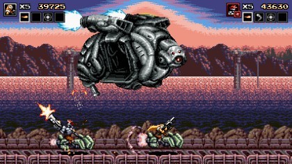 Blazing Chrome игра