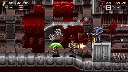 Blazing Chrome игра