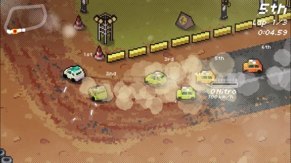 Super Pixel Racers игра