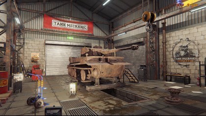 Tank Mechanic Simulator скриншоты