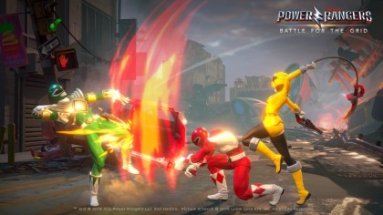 Power Rangers: Battle for the Grid игра