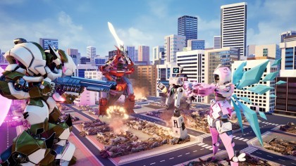 Override: Mech City Brawl скриншоты