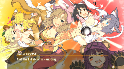 Senran Kagura: Peach Ball скриншоты