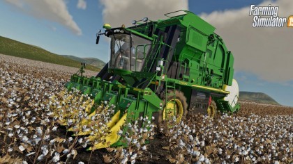 Farming Simulator 19: John Deere Cotton игра