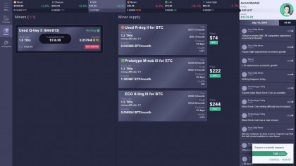 Cryptofall: Investor simulator скриншоты