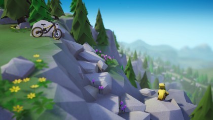 Lonely Mountains: Downhill скриншоты