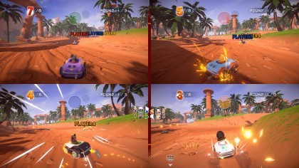 Garfield Kart: Furious Racing скриншоты