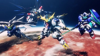 SD Gundam G Generation Cross Rays скриншоты