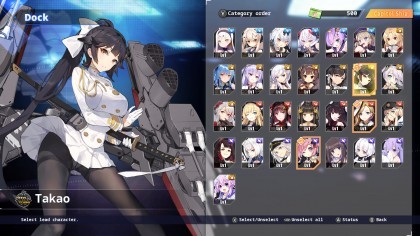 Azur Lane: Crosswave скриншоты