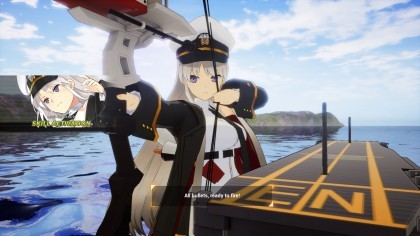 Azur Lane: Crosswave скриншоты