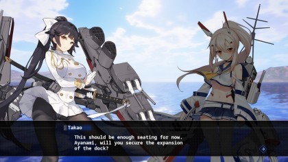 Azur Lane: Crosswave скриншоты