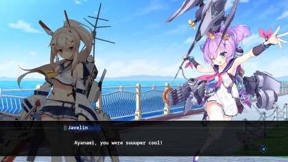 Azur Lane: Crosswave скриншоты