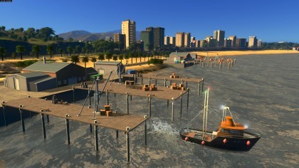 Cities: Skylines - Sunset Harbor игра