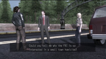 Deadly Premonition скриншоты