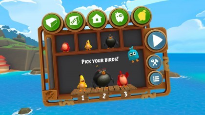 Angry Birds VR: Isle of Pigs скриншоты