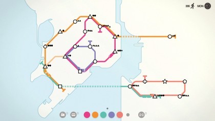 Mini Metro скриншоты