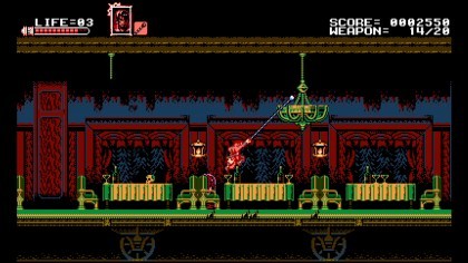 Bloodstained: Curse of the Moon скриншоты