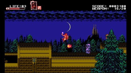 Bloodstained: Curse of the Moon скриншоты