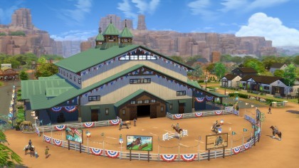 The Sims 4: Horse Ranch игра