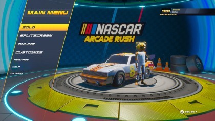 NASCAR Arcade Rush скриншоты