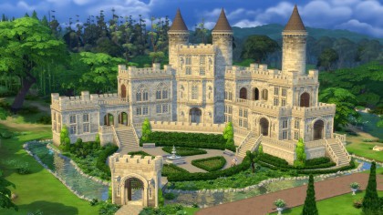 The Sims 4: Castle Estate игра
