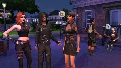 The Sims 4: Goth Galore игра