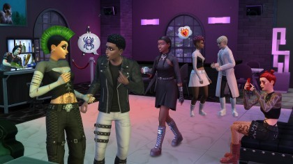The Sims 4: Goth Galore скриншоты